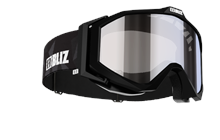 Edge Goggles - Black w mirror lens